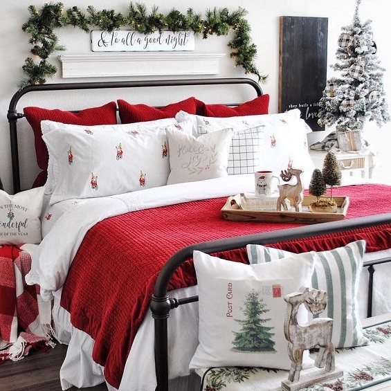 Christmas Bedroom Decor