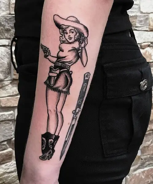 Harlequin Tattoo  Classic pin up man by prettytoughtattoos  hamtramcktattooartist detroittattooartist traditionaltattoo  Facebook