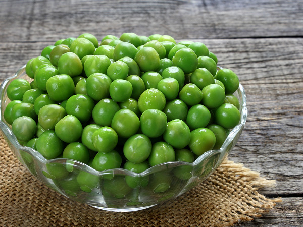 Green Peas - top foods high in vitamin k