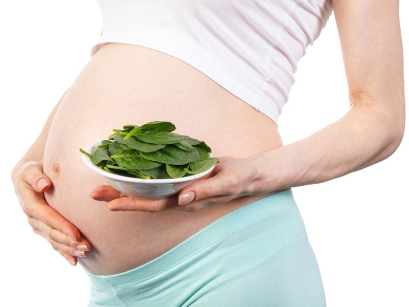 spinach during pregnancy
