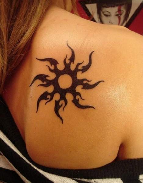 Sun Tattoo Designs with Meanings