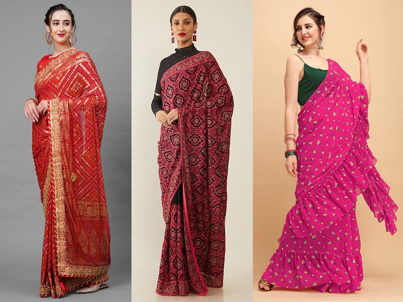 20 Stunning Georgette Sarees Are Suitable For Any Occasion