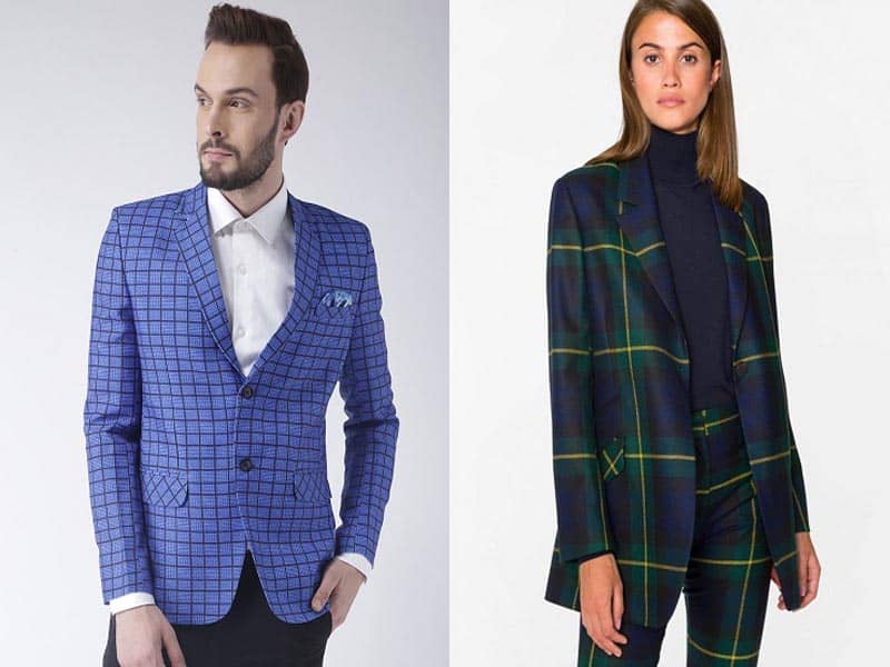 20 Stylish Designs Of Blue Blazers In Different Shades