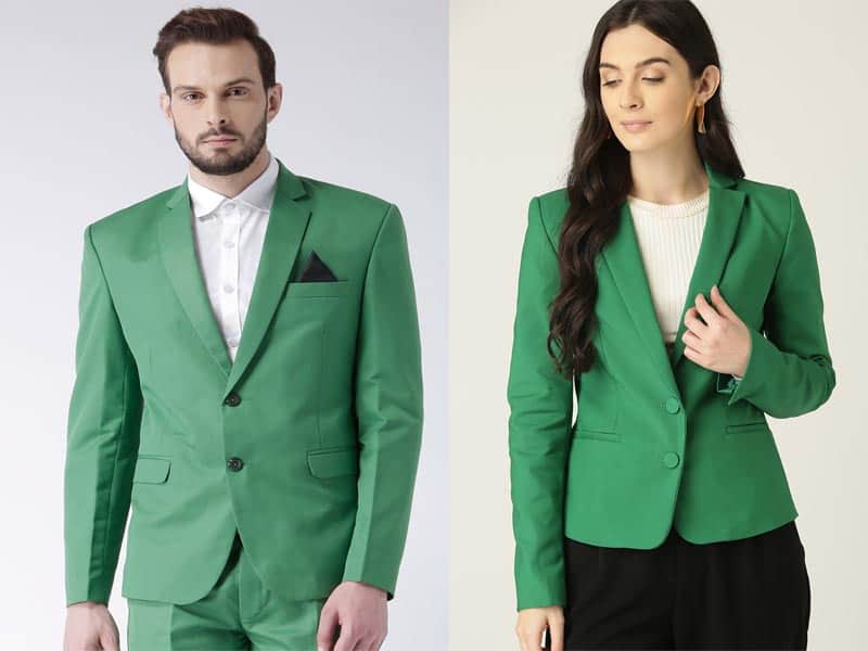 9 Latest Collection Of Green Blazers In Different Shades