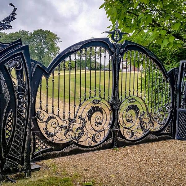 Antique Wrought Iron Gate Designs
