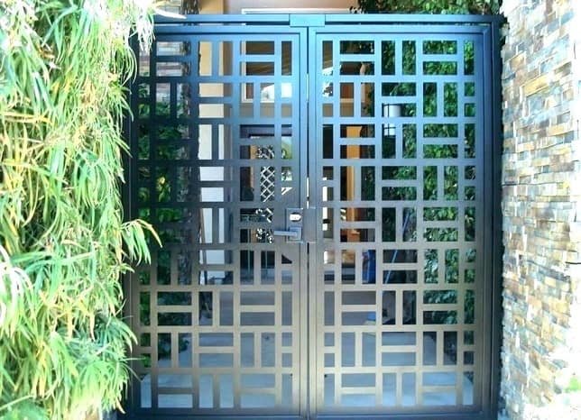 Contemporary Garden Gate Designs