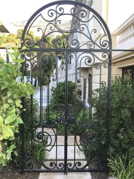 French Wrought Iron Gate Designs