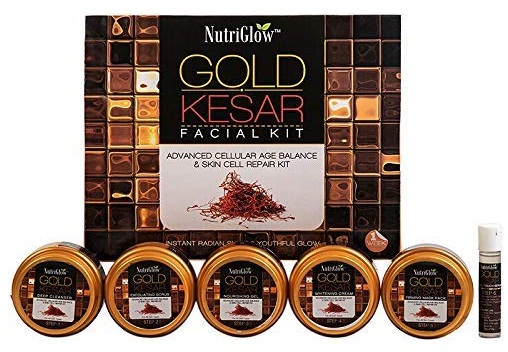 Nutriglow Gold Kesar Facial Kit