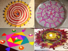 15 Interesting Kids Rangoli Designs for Practice!