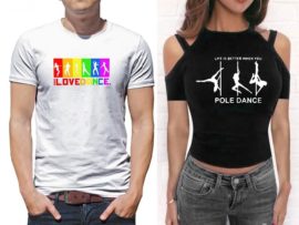 Top 9 Fashionable Dance T-Shirts for Men and Women
