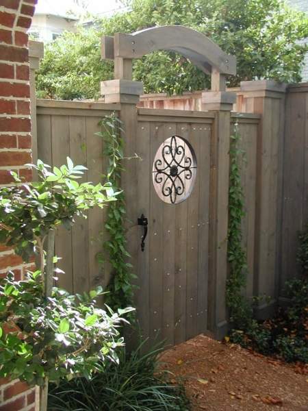 Wood Garden Gate Designs