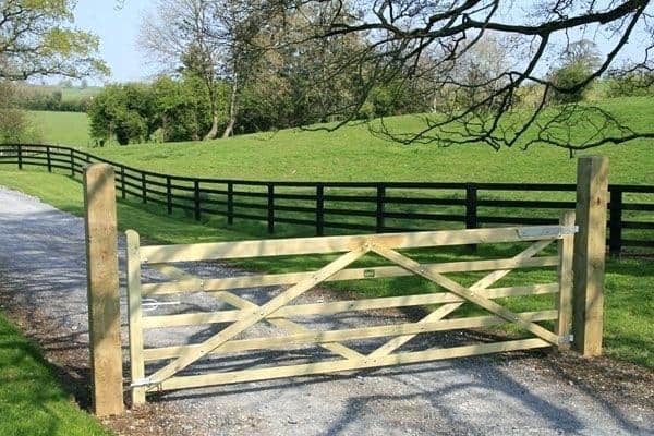 Wooden Farm Gates