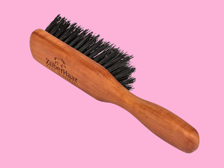 Zilber Beard Brush With Soft Bristles