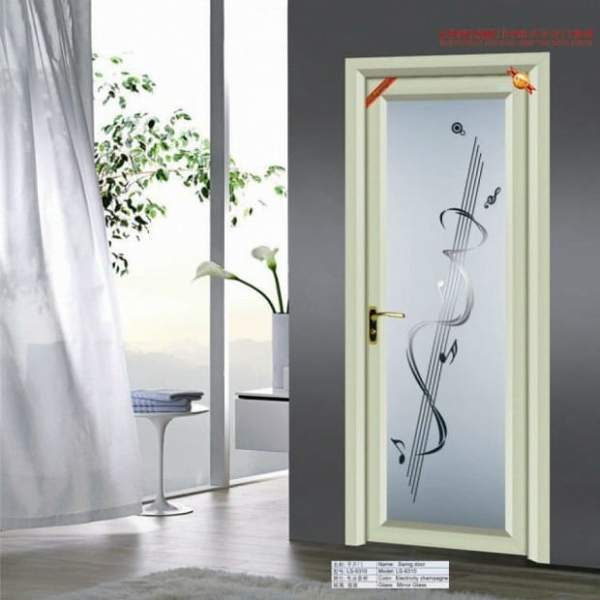 15 Latest Bathroom Door Designs With, Interior Bathroom Door With Glass
