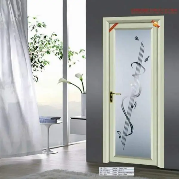 15 Latest Bathroom Door Designs With, Wooden Bathroom Doors With Glass
