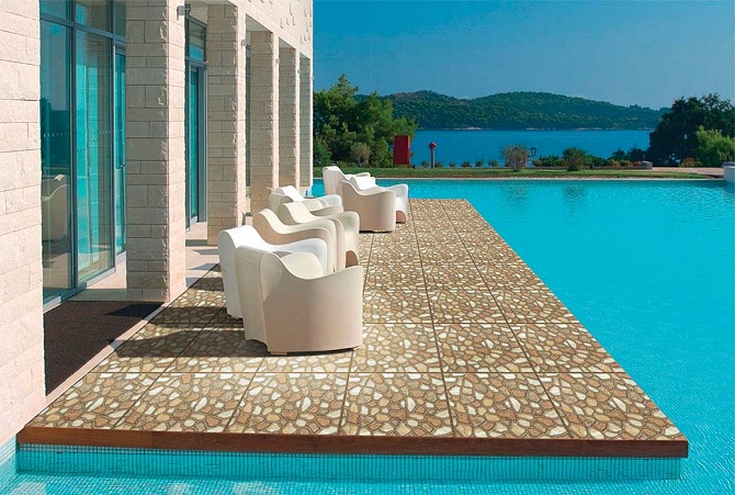 Swimming Pool Floor Tile Designs