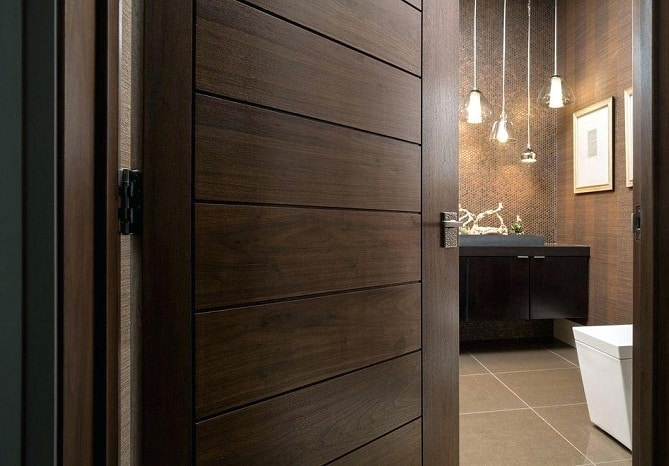 Wooden Bathroom Doors