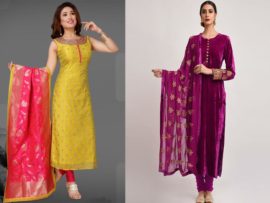 25 New Collection of Churidar Dress Designs For Ladies in 2023