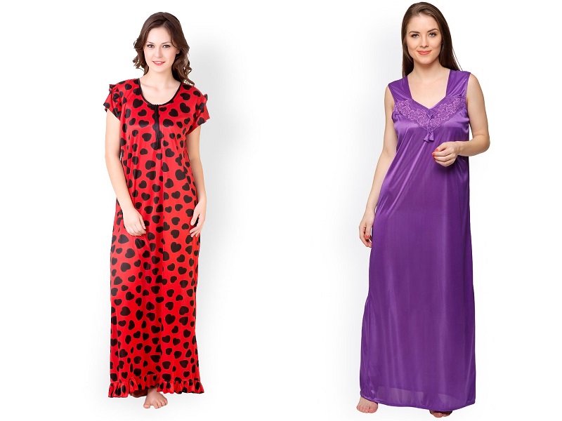 30 Different Types Of Nighty Designs For Women In India