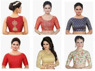 100 Best Blouse Designs Images – Different Sleeve Structures & Necklines