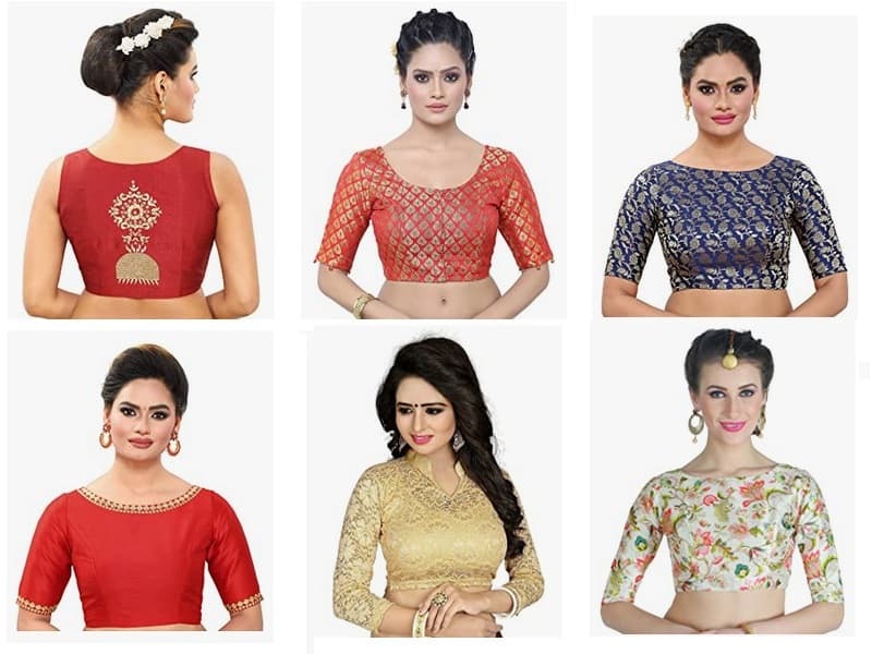 80 Best Blouse Designs Images Different Sleeve Structures & Necklines