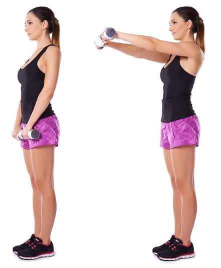 exercise for breast reduction female