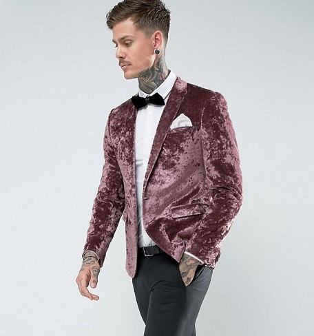 15 Trendy Designs Of Velvet Blazers For Men And Women