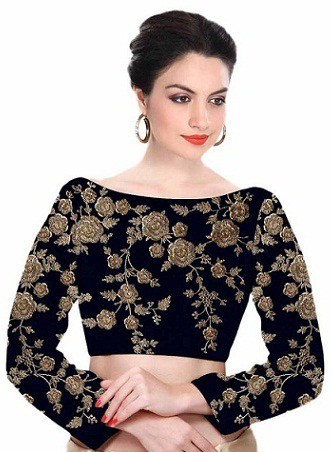 Sequence Heavy Embroidered Blouse