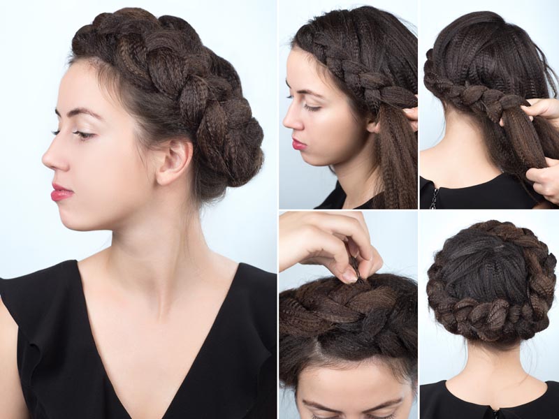 Hairstyles for Gown