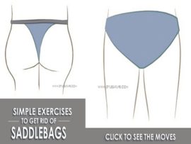 12 Best Exercises To Reduce Saddlebags Quickly At Home