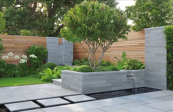 25 Latest Wall Tiles Designs With, Outdoor Wall Tiles For Garden