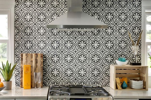 Patterned Kitchen Tiles