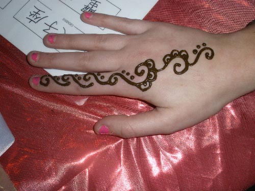 Simple Henna Design for Beginners