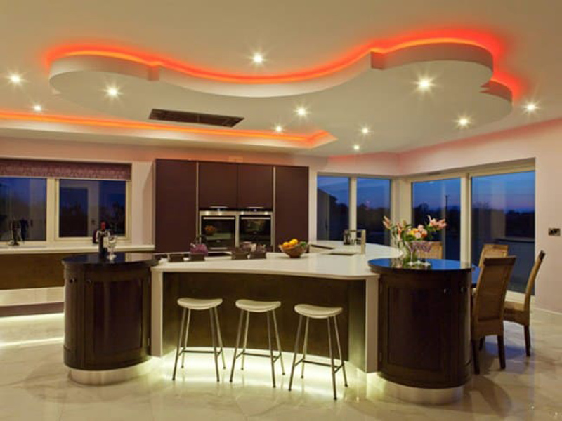 10 Latest Dining Room Ceiling Designs To Try In 2023