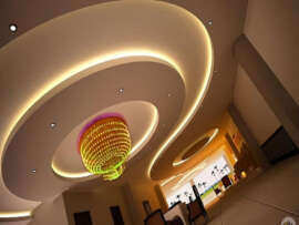10 Simple & Modern Round Ceiling Designs With Pictures
