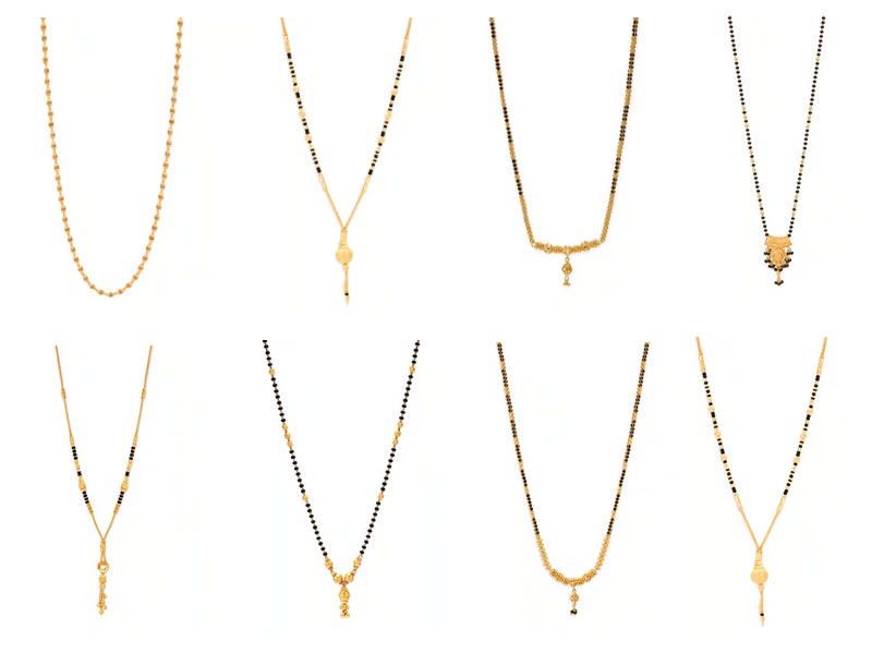 20 Modern Short Mangalsutra Designs For A Sleek And Stylish Look