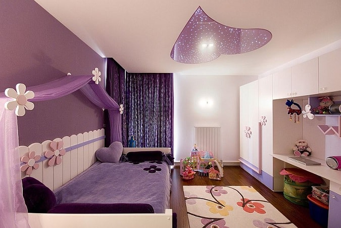 Children’s Room Ceiling with Lights