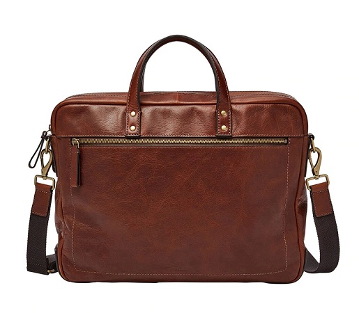 Fossil Leather Laptop Bag