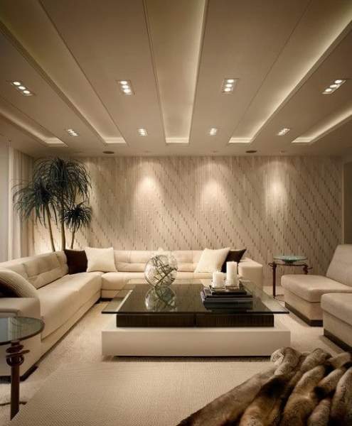 Gypsum Ceiling Designs for Living Room