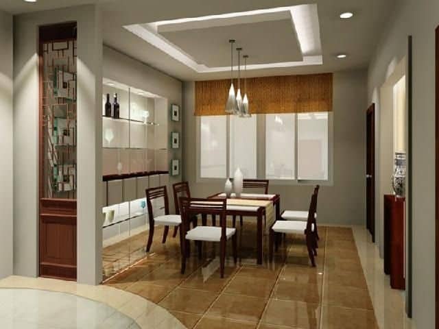 Gypsum Ceilings For Dining Room