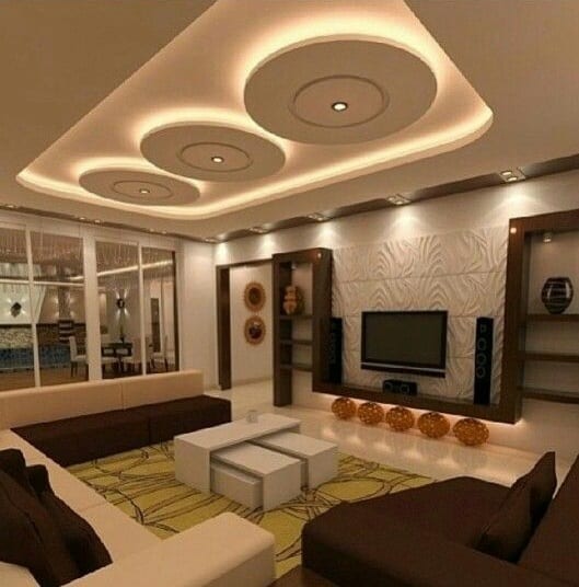 Latest Round Ceiling Design for House