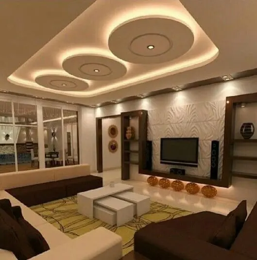 10 Simple Modern Round Ceiling Designs With Pictures