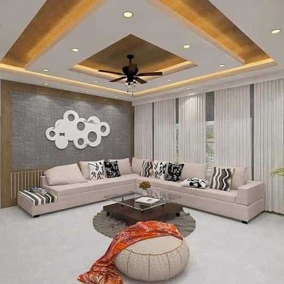 Living Room Pop Ceiling