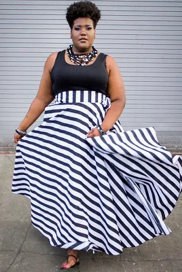 10 Stunning Models of Plus Size Skirts ...