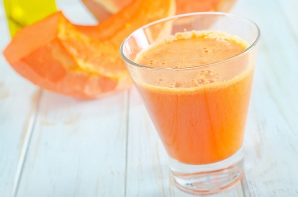 Pumpkin Juice for Healthy Hair
