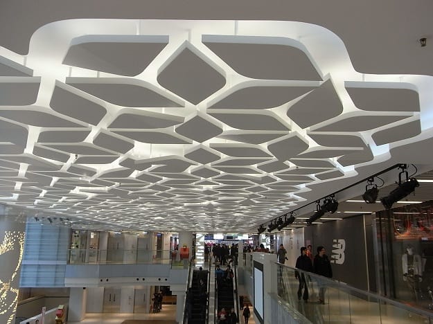 Shopping Mall Ceiling Design