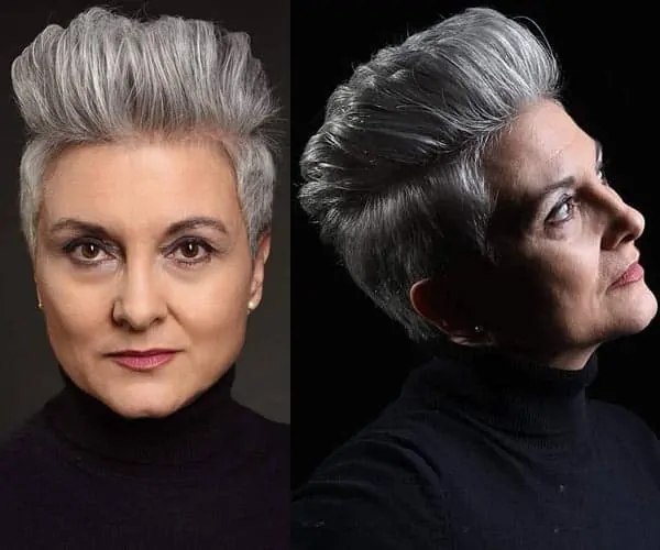 25+ Youthful Short Haircut Styles for Women Over 50