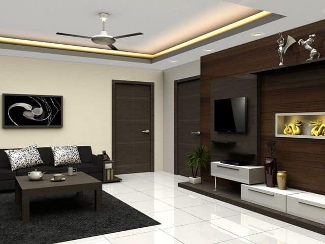 Simple False Ceiling Designs for Living Room