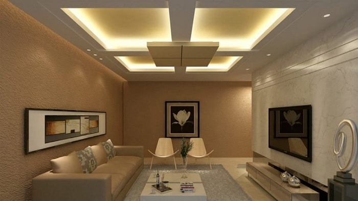 25 Latest Best Pop Ceiling Designs, Pop Design For Living Room