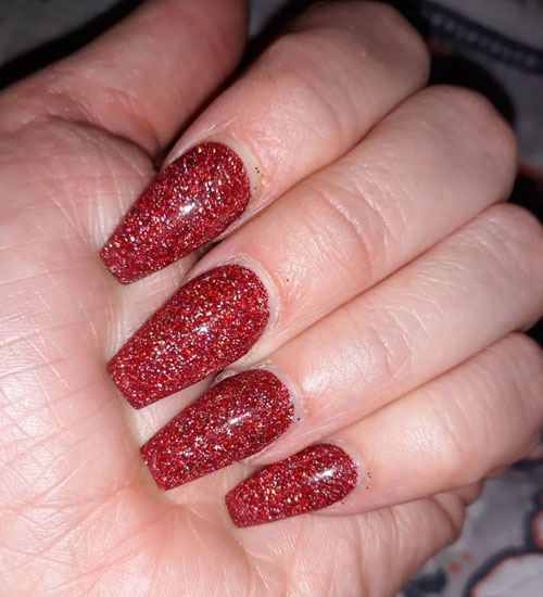 Top 10 Gorgeous Glitter Nail Designs 2023: Bookmark It Right Away! -  SetMyWed